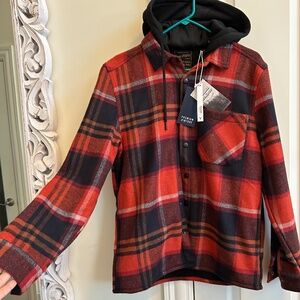 Sunrise Kingdom NWT lined Flannel Shirt Jacket